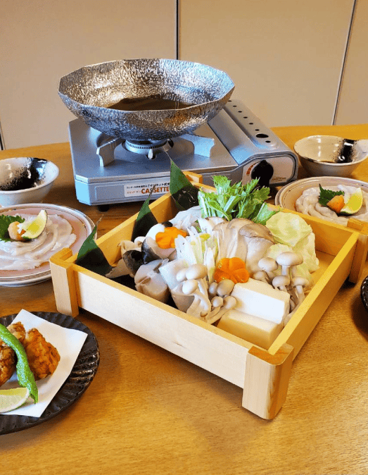 【朝夕食付き】ふぐコースを楽しむ新年会プラン【団体旅行/個人旅行】